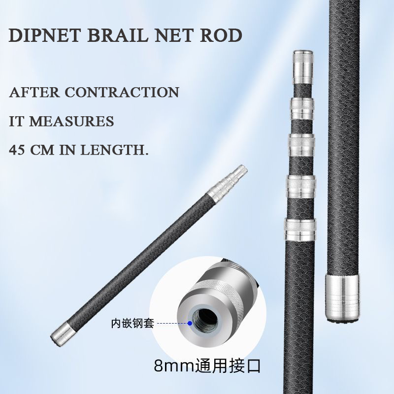 Dipnet Brail Net Rod